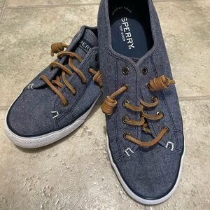 EUC‼️ Sperry Blue Jean in Color Tennis Shoe Size 7.5